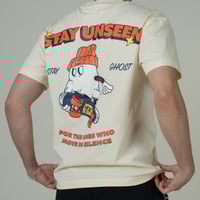 CREAM TEE - STAY GHOST