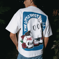 OFF WHITE TEE - GHOST & SKULL