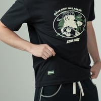 BLACK TEE - GHOST AHEAD