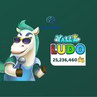 يلا لودو قطع ذهب 100 دولار