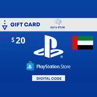 بطاقات بلايستيشن - المتجر الإماراتي 20 دولار