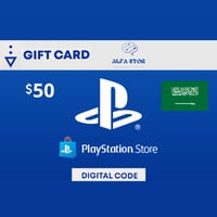 بطاقات بلايستيشن - المتجر السعودي 50 دولار