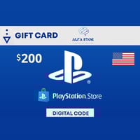بطاقات بلايستيشن - المتجر الأمريكي 200 دولار