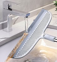 نشافة أرضية سيليكون مقاس 25 سم برأس دوار 180 درجة