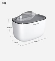 حامل مناديل للحمام مع رف