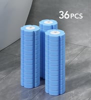 أداة تنظيف المرحاض برؤوس تعقيم تستخدم مرة واحدة وب...