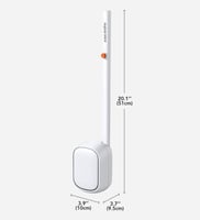 أداة تنظيف المرحاض برؤوس تعقيم تستخدم مرة واحدة وب...