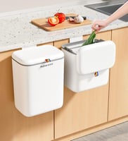 سلة مهملات للتعليق بخزانة المطبخ عدة مقاسات