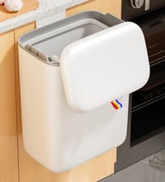 سلة مهملات للتعليق بخزانة المطبخ عدة مقاسات