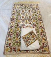 طقم شنطة صلاة كشميري شغل يدوي