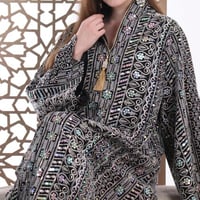 جلابيه لنن هندي