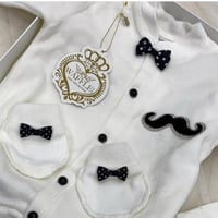 طقم مواليد مخمل ولادي 3 قطع