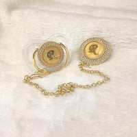 لهايه الأحرف شفافه مع مشبك