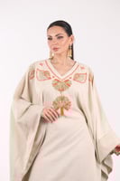 جلابيه بشك على الصدر مقاس فري سايز