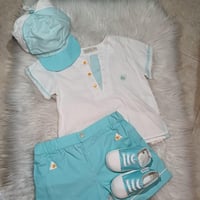 بدلة مواليد مكونه من 4 قطع