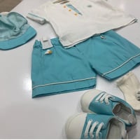 بدلة مواليد مكونه من 4 قطع