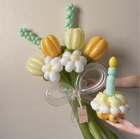 باقة بالونات الورد 24