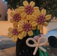 باقة بالونات الورد 6