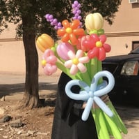 باقة بالونات الورد 19