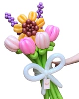 باقة بالونات الورد