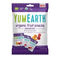 حلوى عضوي يم ارث YumEarth باك 10 قطع رمان - رمان