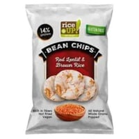 بروتين رايز شيبس بالعدس الأحمر 60 غم rice up BEAN...