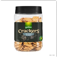 مقرمشات كراكرز كينوا وشيا gullon ZERO