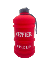 جالون مياة 2.2 لتر NEVER GIVE UP