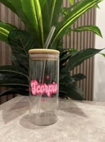 كوب طويل بتصميم خاص