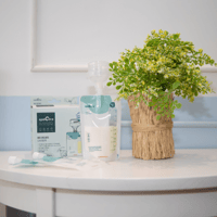 أكياس حفظ الحليب مع موصل - 10 أكياس