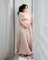 فستان حوامل تفته تكسير