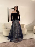 فستان لامير بأكمام