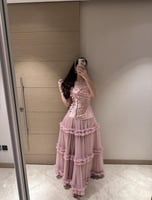 فستان سهره ميكادو مطرز فاخر1