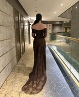 فستان دانتيل اوف شولدر كلاسيك