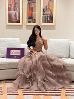 فستان ماسه ترانيم الأورجانزا