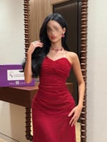 فستان كريمزون كلاسيك