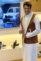 سديري رجالي دبل فيس مع الياقة الوان متعددة