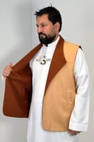 سديري رجالي قلاب /بني /بيج من متجر الصافي