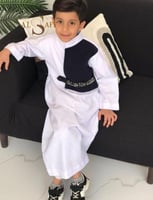 ثوب مع سديري بالاسم