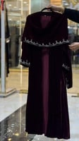 عباية شتوية مخمل فاخرة