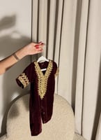 بربتوز /فستان مخمل