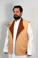 سديري رجالي قلاب /بني /بيج من متجر الصافي