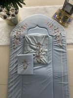 طقم صلاه الصافي مطرز +بيت مصحف