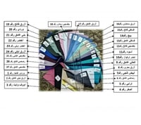 مسطره الألوان رقم  RAW-001