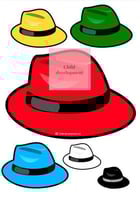 القبعات الست