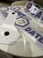 منظمات السبورة بالإنجليزي بتصميم جرافيك