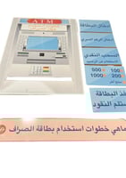 وسيلة استخدام جهاز الصراف