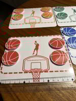 تعزيز المجموعات شكل كرة السلة