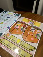 ملزمة أسماء الخضار والفواكة