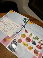 ملزمة أسماء الخضار والفواكة